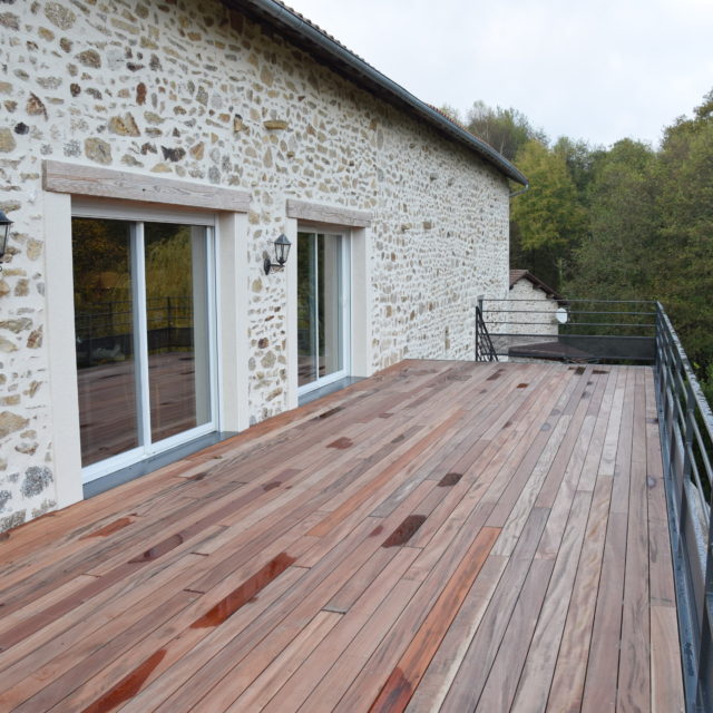 Terrasses métalliques
